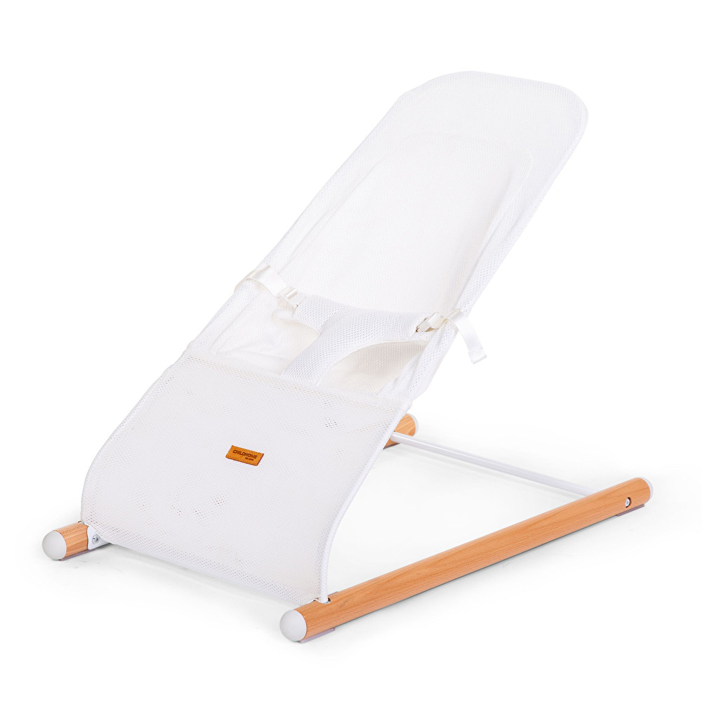Шезлонг Childhome Evolux білий, арт. CHEVOBONW, фото 1