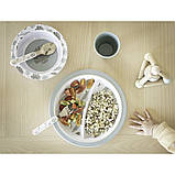 Набір посуду Beaba Jungle меламіновий 4+ синій, арт. 913459, фото 6