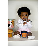 Набір ложок Beaba силіконових 2 шт. 4+ матовий зелений/сірий , арт. 913574, фото 5