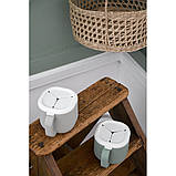 Чашка Beaba Pick 'n' Snack силіконова для снеків і напоїв сірий, арт. 913565, фото 2