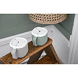 Чашка Beaba Pick 'n' Snack силіконова для снеків і напоїв сірий, арт. 913565, фото 4