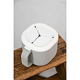 Чашка Beaba Pick 'n' Snack силіконова для снеків і напоїв сірий, арт. 913565, фото 6