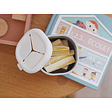 Чашка Beaba Pick 'n' Snack силіконова для снеків і напоїв сірий, арт. 913565, фото 9