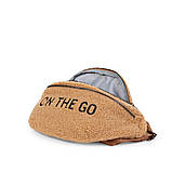 Сумка через плече Childhome Banana bag teddy beige, арт. CWBANAT, фото 5