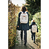 Рюкзак дитячий Childhome Mini Club canvas off white, арт. CWKIDSCOW, фото 3