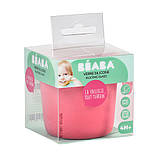 Стакан Beaba силіконовий 180 мл рожевий, арт. 913435, фото 2