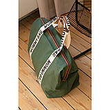 Сумка Childhome Mommy bag Signature canvas green, арт. CWMBBSCGR, фото 6