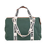 Сумка Childhome Mommy bag Signature canvas green, арт. CWMBBSCGR, фото 10