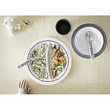 Набір посуду Beaba Pink Grid меламіновий 4+ рожевий, арт. 913460, фото 5