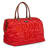 Сумка Childhome Mommy bag puffered red, арт. CWMBBPRE, фото 6