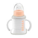 Поїльник Beaba Ellipse 3 in 1 Evoluclip Training Cup nude, арт. 913385, фото 4