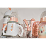 Поїльник Beaba Ellipse 3 in 1 Evoluclip Training Cup nude, арт. 913385, фото 5