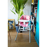 Сидіння для стільчика для годування Beaba Up & Down рожевий, арт. 912588, фото 4