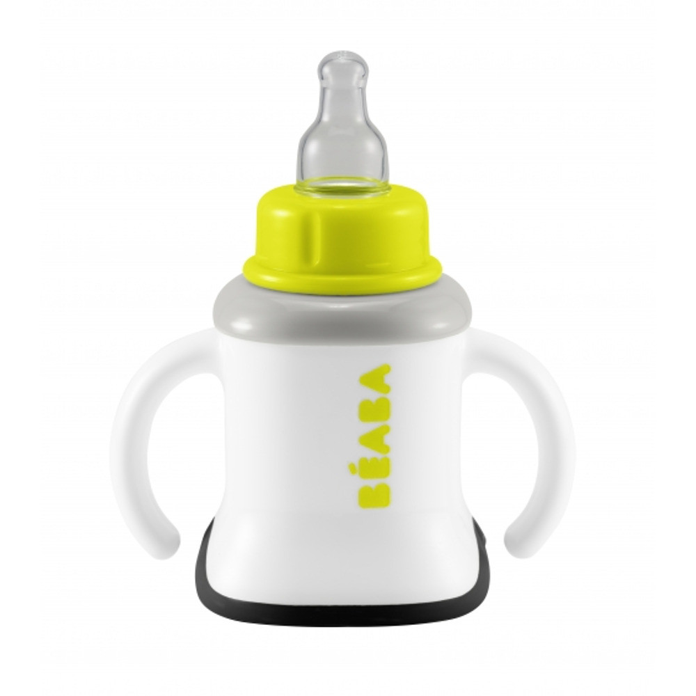 Поїльник Beaba Ellipse 3 in 1 Evoluclip Training Cup neon, арт. 913384, фото 1