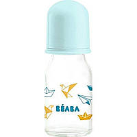 Пляшка скляна Beaba Origami 110 ml blue, арт. 9116101