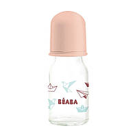 Пляшка скляна Beaba Origami 110 ml nude, арт. 911610