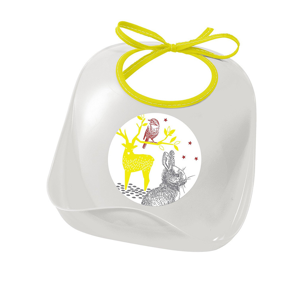 Нагрудник Beaba Bunny сірий, арт. 913405