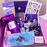 Подарок для девочки с канцелярией "Girl Box №14" от WowBoxes