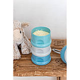 Контейнер Beaba для зберігання сухих сумішей на 3 відсіки синій, арт. 911668, фото 4