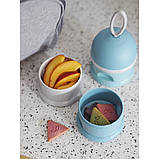 Контейнер Beaba для зберігання сухих сумішей на 3 відсіки синій, арт. 911668, фото 8