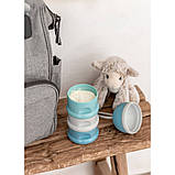 Контейнер Beaba для зберігання сухих сумішей на 3 відсіки синій, арт. 911668, фото 9