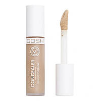 Gosh Concealer High Coverage консилер с высокой степенью покрытия и аппликатором № 004 натуральный 6 мл.