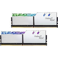 Модуль памяти для компьютера DDR4 64GB 2x32GB 3600 MHz TridentZ RGB Royal Silver G.Skill F4-3600C18D-64GTRS i