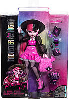 Кукла Монстр Хай Дракулаура з вихованцем Monster High Draculaura with Pet Bat-Cat Count Fabulous Mattel HRP64