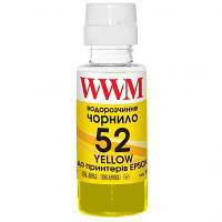 Чернила WWM HP GT52 100г Yellow, для Ink Tank 115/315/319 H52Y l