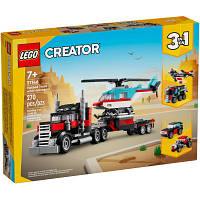 Конструктор LEGO Creator Бортовой грузовик с вертолетом 270 деталей 31146 i
