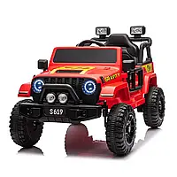 Детский электромобиль Jeep Джип Bambi Racer M 5103EBLR-3, красный