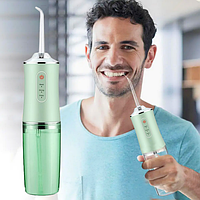 Портативный ирригатор для полости рта, зубов с 1 насадкой Portable Oral Irrigator | Устройство для чистки рта