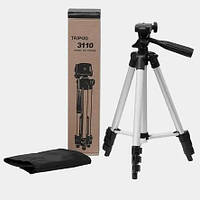 Штатив для телефона и фотоаппарата Tripod 3110 PRO портативный трипод 0,35-1.02м высота. OA-520 Цвет: