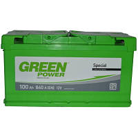 Аккумулятор автомобильный GREEN POWER Standart 100Ah +/- 840EN 22430 i
