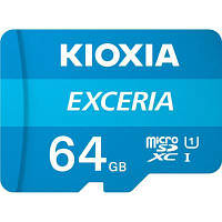 Карта памяти Kioxia 64GB microSDXC class 10 UHS-I Exceria LMEX1L064GG2 l