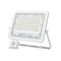 Прожектор Videx LED 50W 5000K з датчиком руху VL-F2e505W-S l