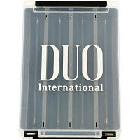 Коробка рыболова DUO Reversible Lure Case 180 Pearl Black/Clear 34.31.92 l