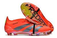 Бутсы Adidas Predator + FG копочки адидас предатор футбольная обувь адидас без шнурков новые предаторы копы