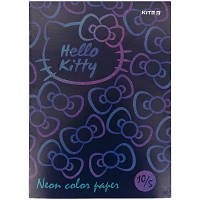 Цветная бумага Kite А4 двухсторонний неоновый, 10 листов/5 цветов HK21-252 l