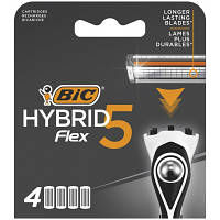 Змінні касети Bic Flex 5 Hybrid 4 шт. 3086123644885 l