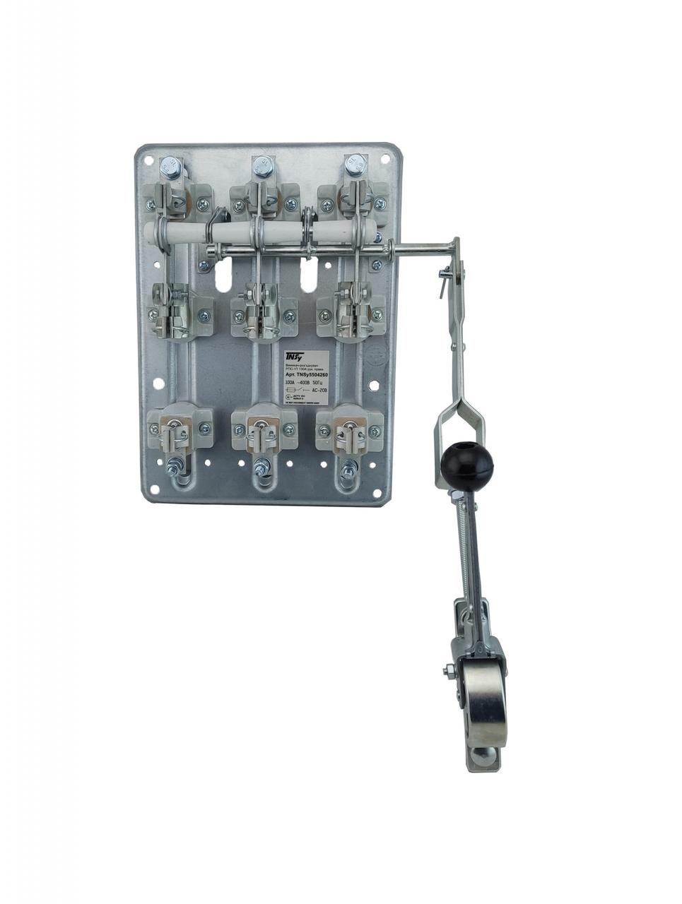 Вимикач-роз'єднувач РПС-1Л 100А рукоятка права Ny95504260