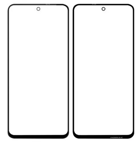 Скло корпусу для Xiaomi Poco X4 GT/Note 11T Pro/Note 11T Pro, чорне, з OCA-плівкою, оригінал PRC з олеофобним, фото 1
