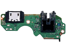 Шлейф для Tecno Spark 8C KG5n, з роз'ємом заряджання, з роз'ємом навушників, з мікрофоном, нижня плата