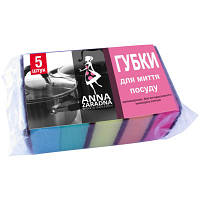 Губки кухонные Anna Zaradna 5 шт. 4820102052624 l