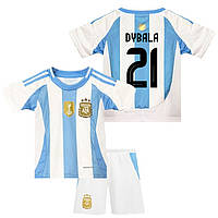 Форма DYBALA 21 сборной Аргентины EURO 2024 Adidas Argentina Home 145-155 см (set3534_122357)