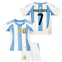 Форма DE PAUL 7 сборной Аргентины EURO 2024 Adidas Argentina Home 145-155 см (set3534_122351)