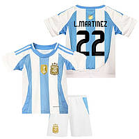 Форма L.MARTINEZ 22 сборной Аргентины EURO 2024 Adidas Argentina Home 145-155 см (set3534_122359)