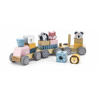 Розвиваюча іграшка Viga Toys PolarB Поїзд із тваринами (44015) m