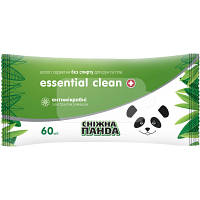 Влажные салфетки Сніжна Панда Essential Clean Ромашка 60 шт. 4820183970558 l