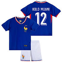 Форма KOLO MUANI 12 сборной Франции France EURO 2024 Nike France Home 155-165 см (set3538_122438)